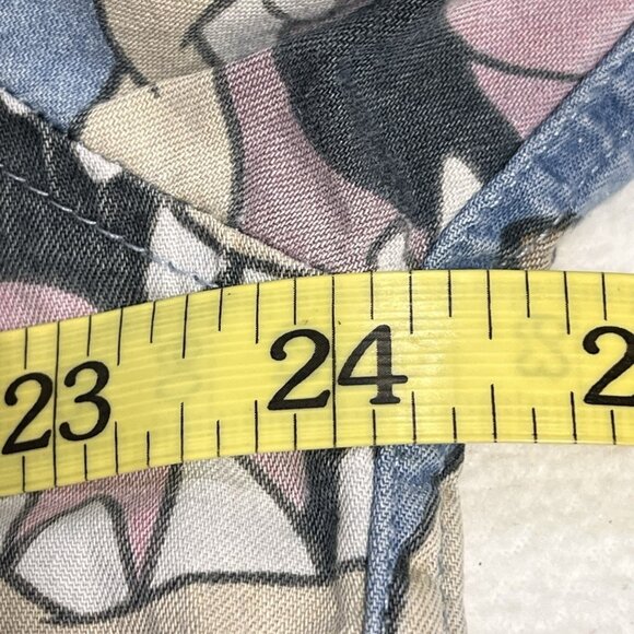 Looney Tunes Taz Button Up Shirt Mens XL All Over Print Warner Bros - Picture 14 of 15